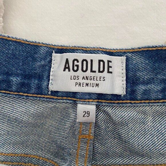 AGOLDE Dee Denim Shorts Size 29 - Picture 3 of 9